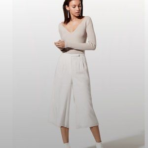 Aritzia White Lazarus Culottes Pants